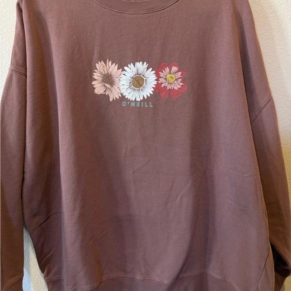 O'Neill Flower Crewneck Pullover Sweatshirt XL - Picture 1 of 8